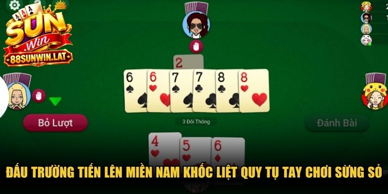 Đấu trường Tiến lên miền Nam khốc liệt quy tụ những tay chơi sừng sỏ nhất