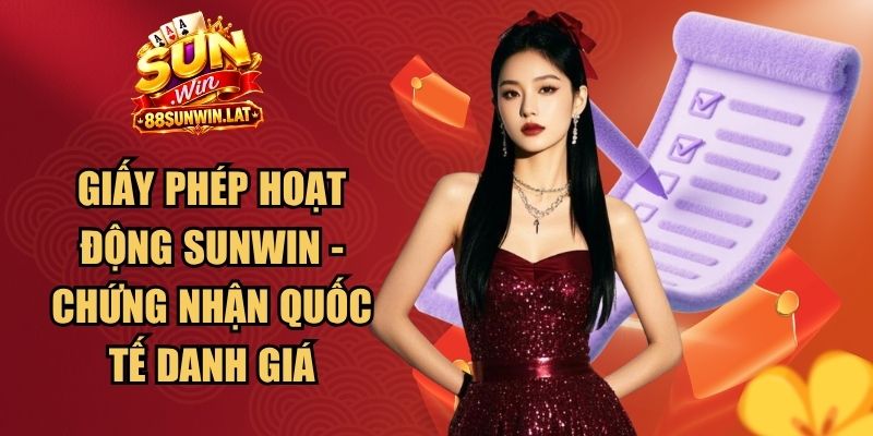 Giấy Phép Hoạt Động Sunwin