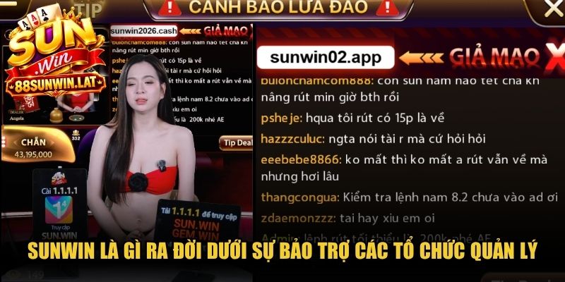 Sunwin là gì ra đời dưới sự bảo trợ các tổ chức quản lý cá cược quốc tế hàng đầu